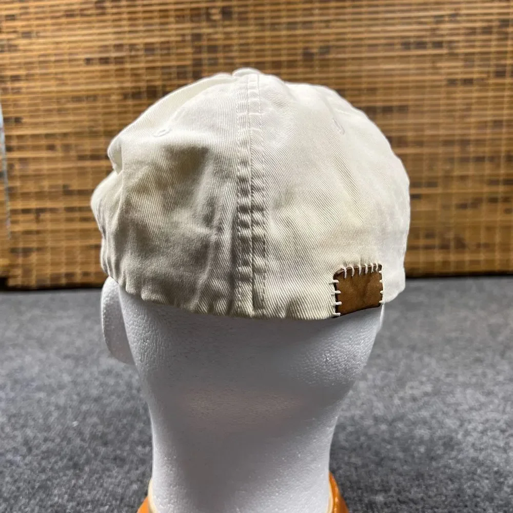 American Eagle Since‎ 77 Cap Adult Small/Medium S/M Big AE Graphic White Hat